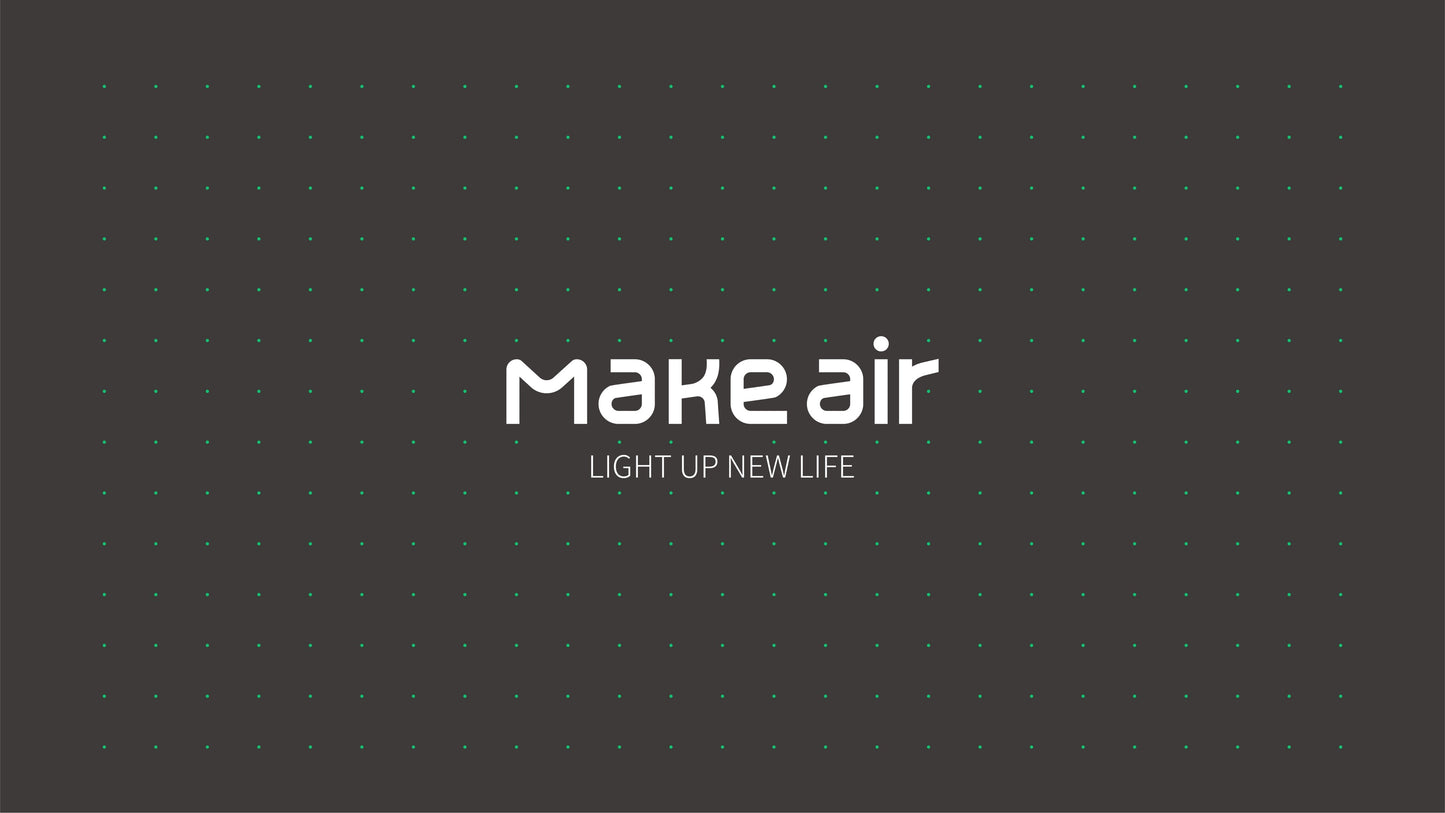 MAKE AIR - Air Purifier Branding Upgrade