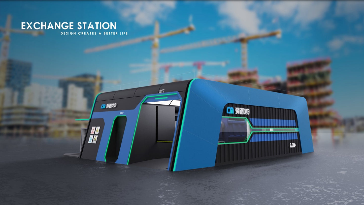 JINMAO - Power Exchange Station for Heavy Duty Trucks